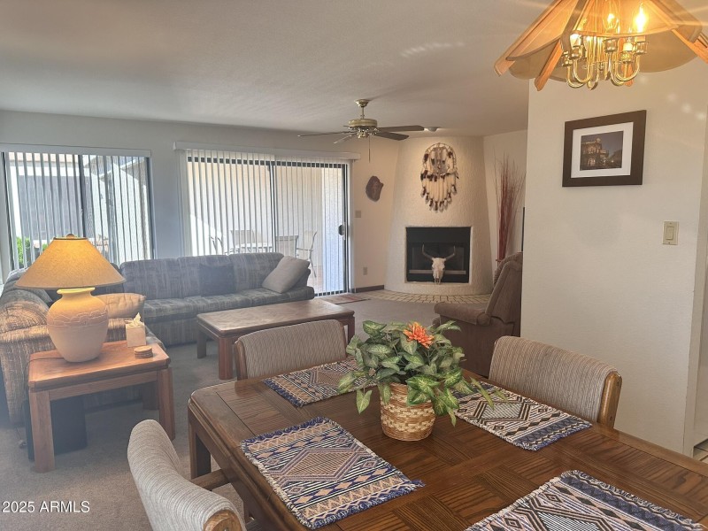 Dining to Living Room