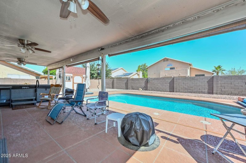 Covered Patio-Backyard