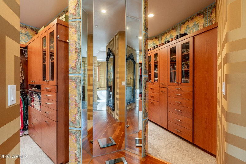 Dual Walk-In Closets