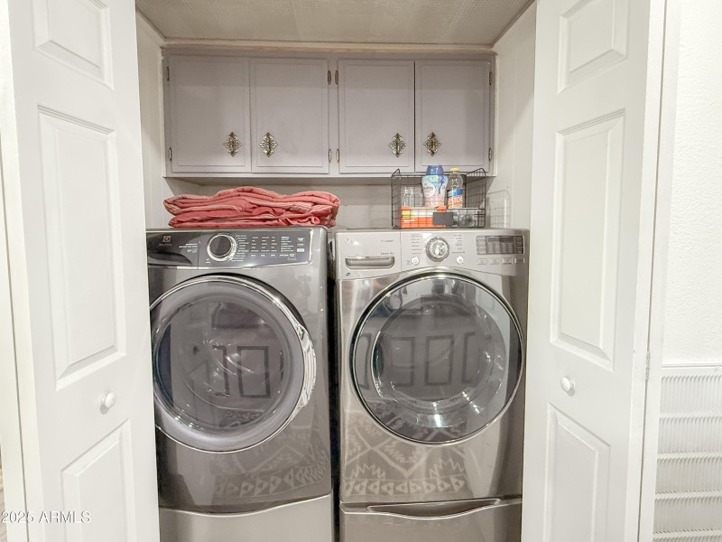 Inside (New) Washer & Dryer