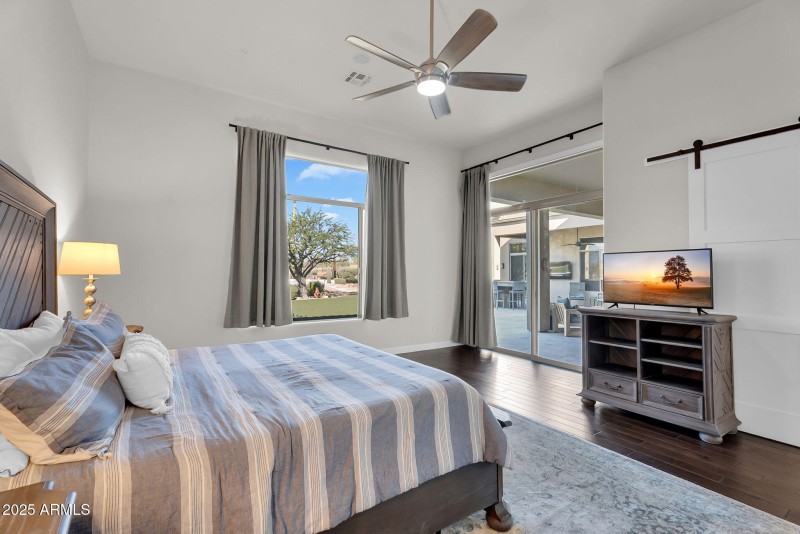 Primary bedroom suite