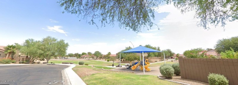 Park near the house.