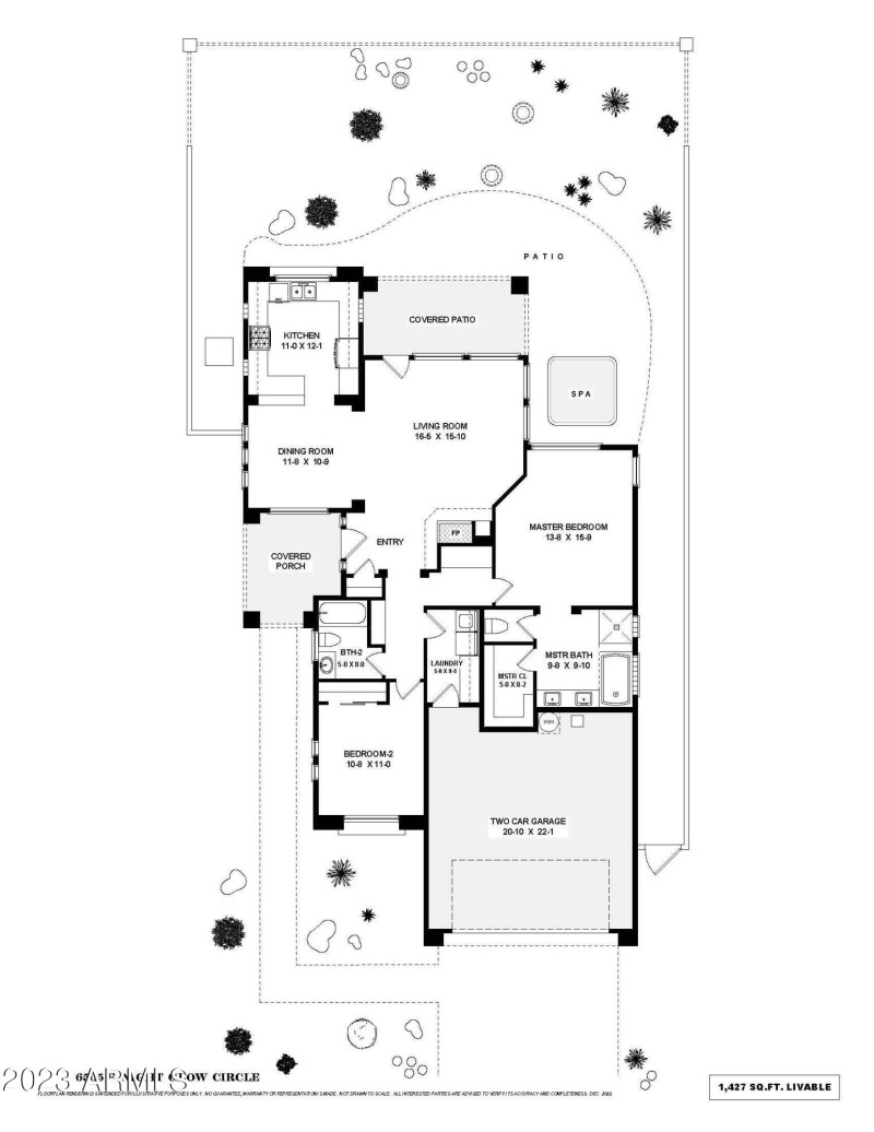 6505 East Night Glow Circle - Floor Plan