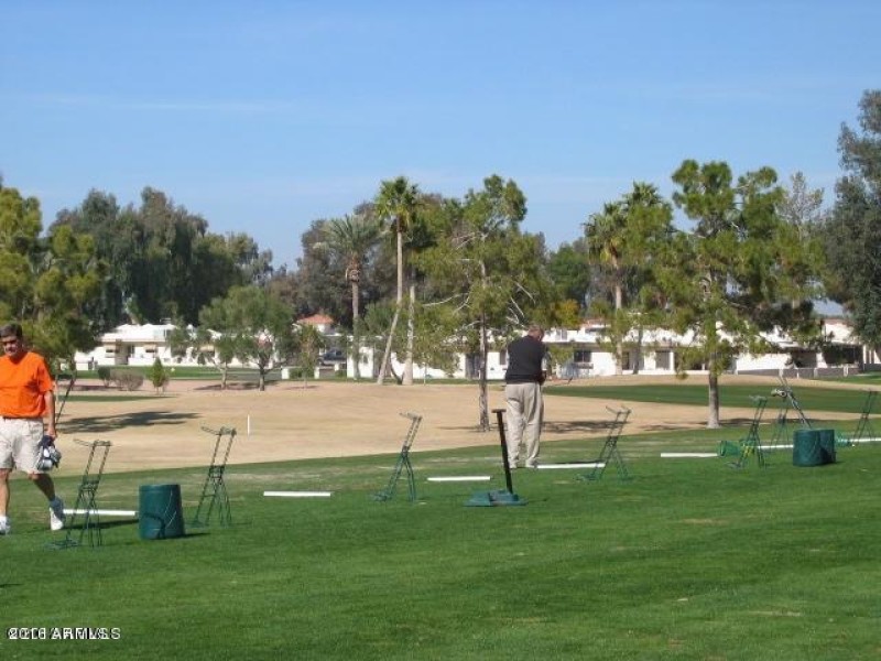 grass driving range