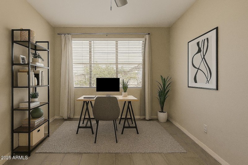 Den/Home Office Staged