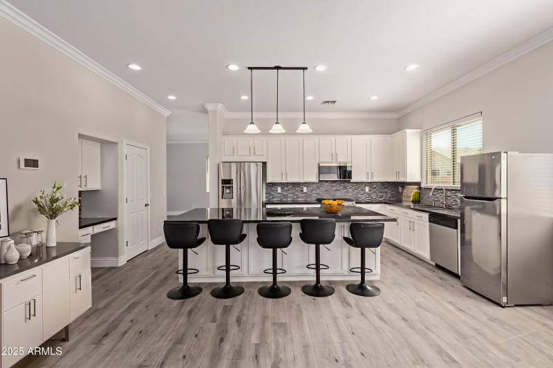 Virtually Staged Kitchen