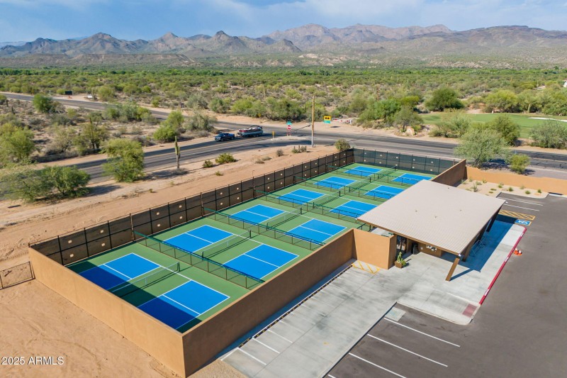 Brand new pickle ball courts