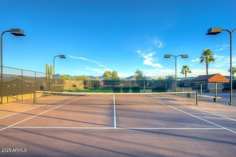 Tennis courts