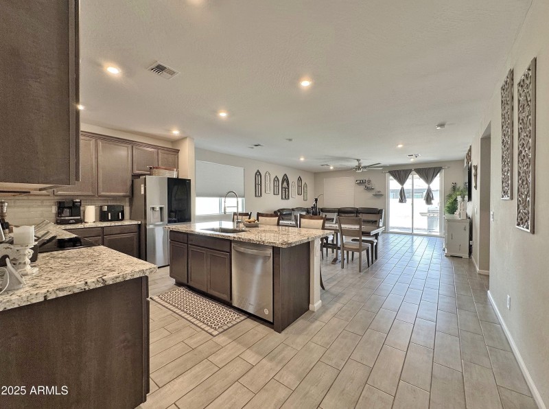 Great room from entry