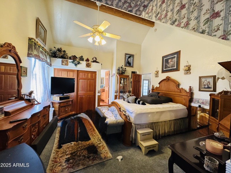 Main floor master bedroom