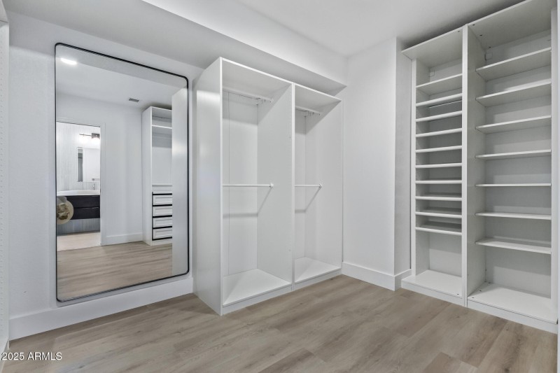 Custom master closet