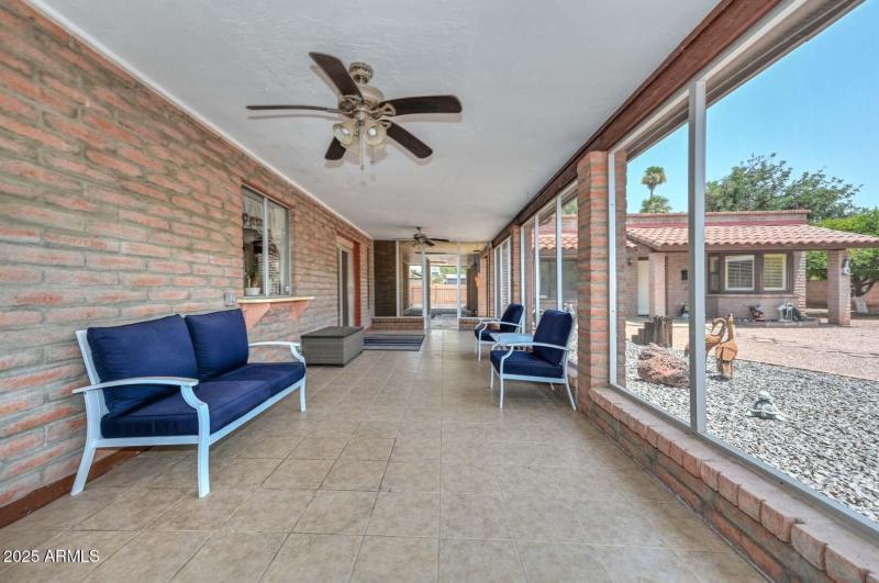Enclosed Patio-Backyard