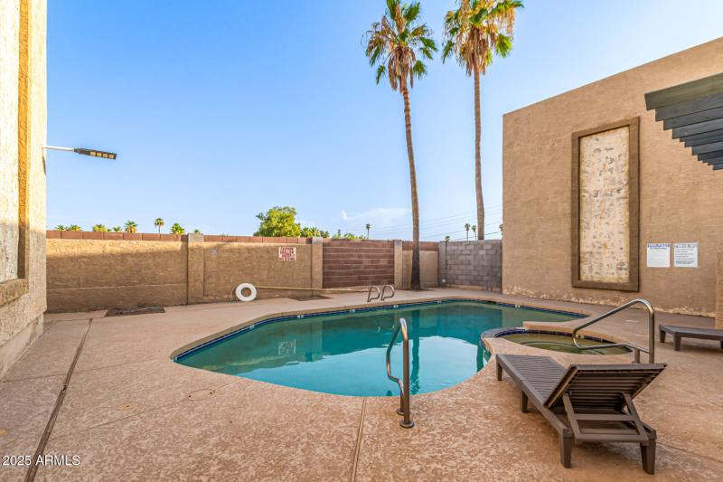 Community Pool located Next to Unit