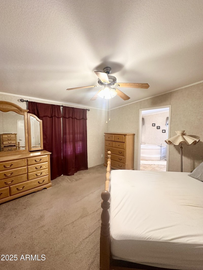 PRIMARY BEDROOM W/ WALK IN CLOSET