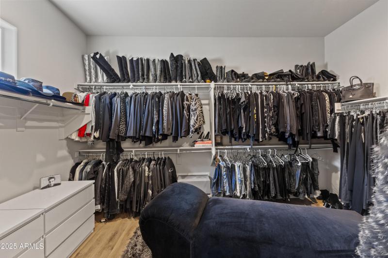 Expansive Walk-In Closet
