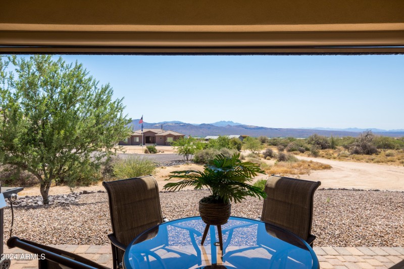 Patio w/ View of 4 Peaks