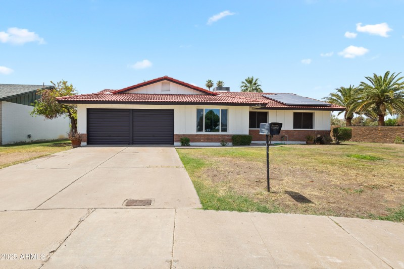 Freshly painted exterior