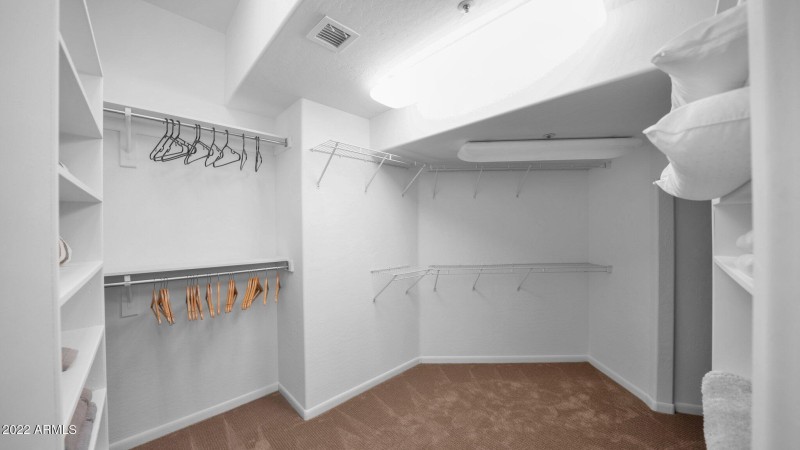 Master Walk-in Closet