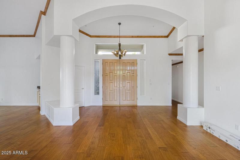 Double Door Entry and Foyer