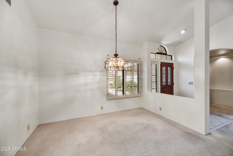 Dining & Front Entrance