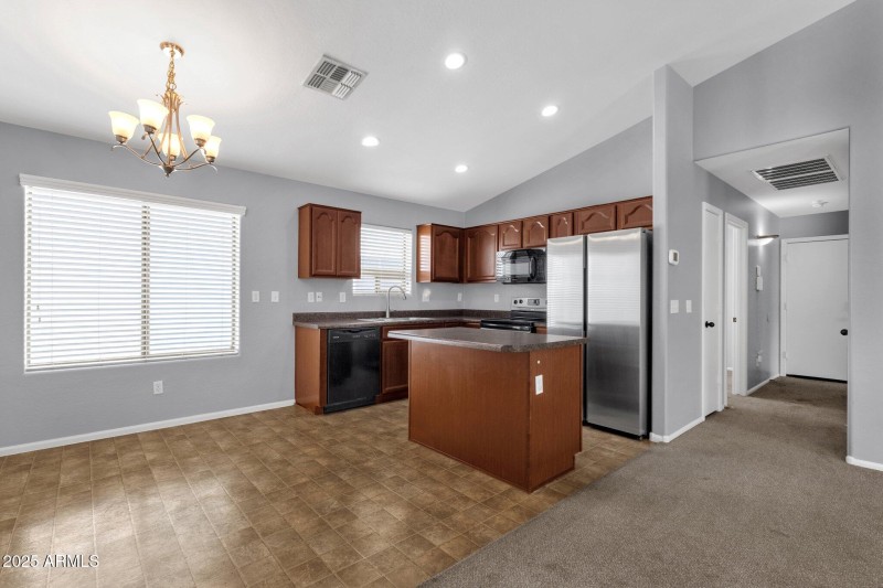 Kitchen and Dining Area