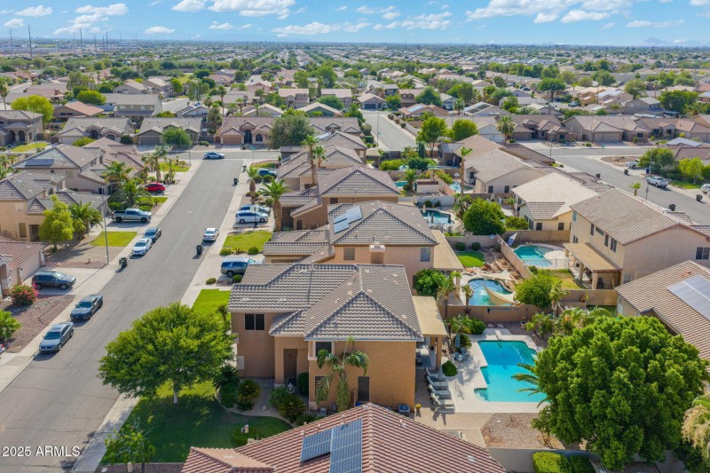 Wonderful tree-filled neighborhood