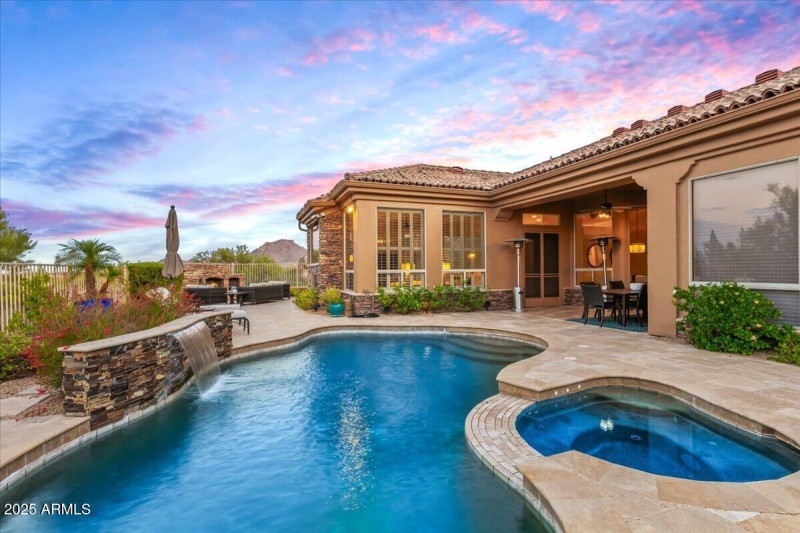 58-Back Of Home ~ Pool