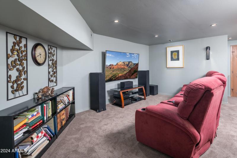 HOME THEATER DOWNSTAIRS