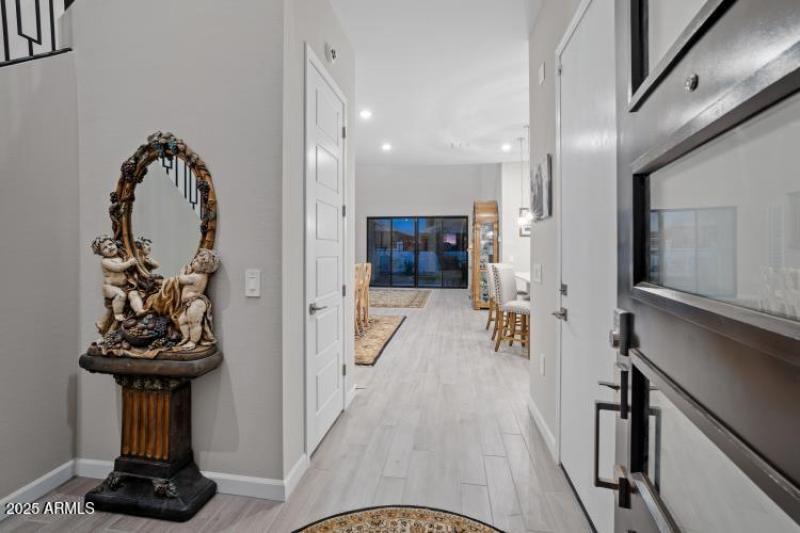 Foyer entrance to home