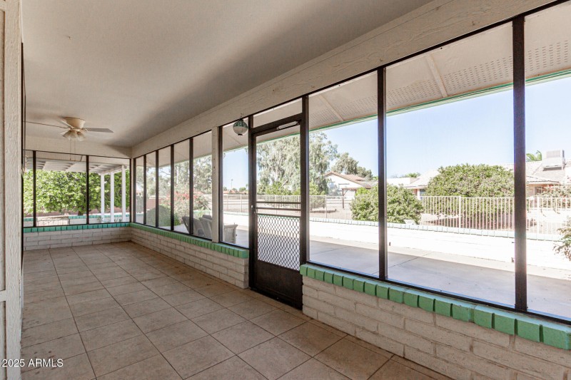 Screened-In Patio Space