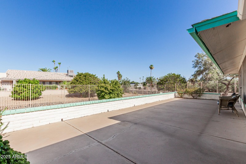 Spacious Backyard Patio