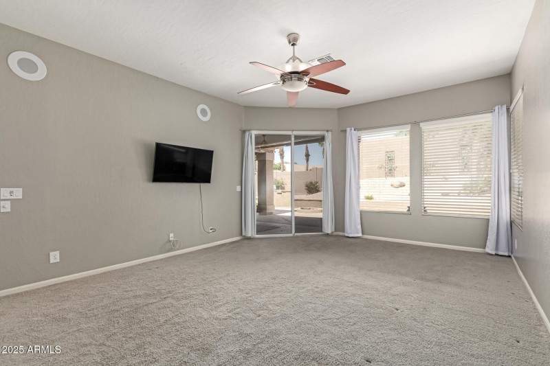 Primary Suite with Backyard View Windows