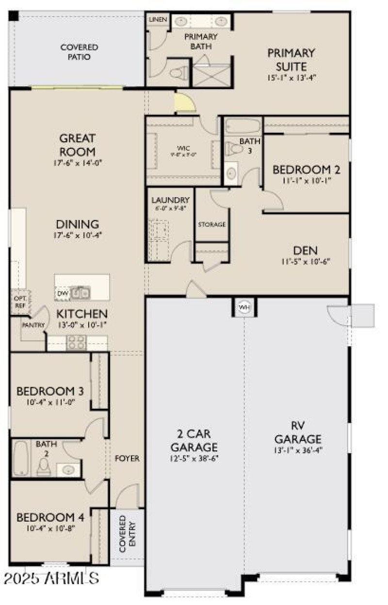 Opal RV Right Garage 4 Panel