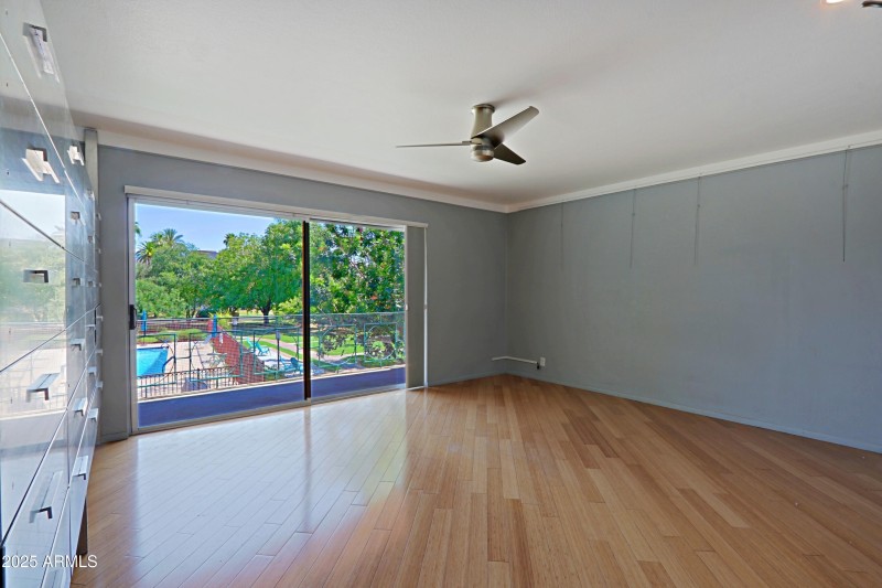 View from the bedroom