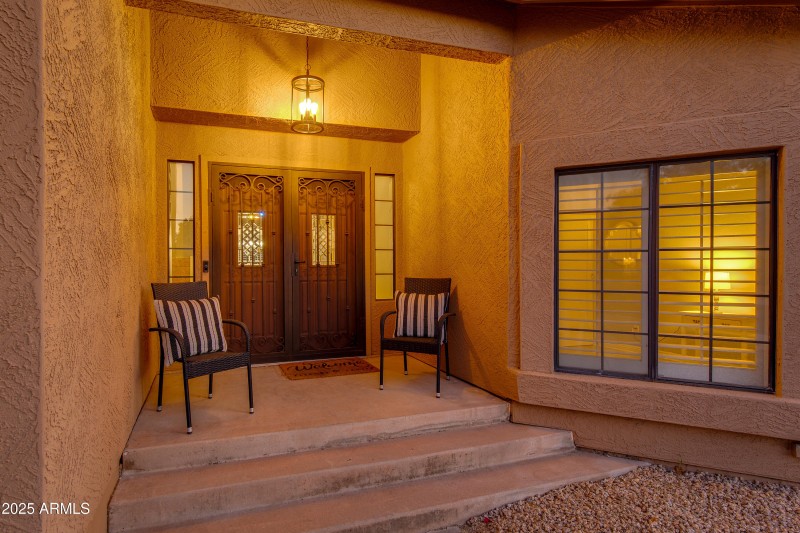 Elegant Front Entryway