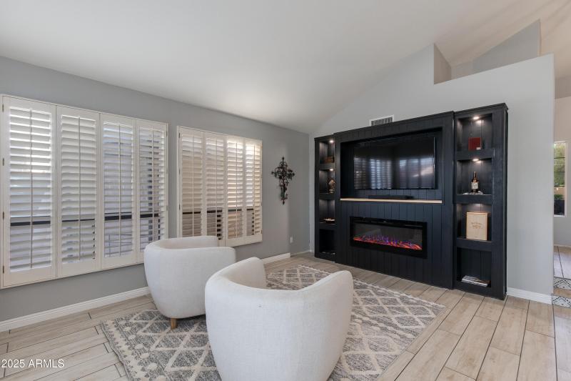 Cozy Lounge with Fireplace