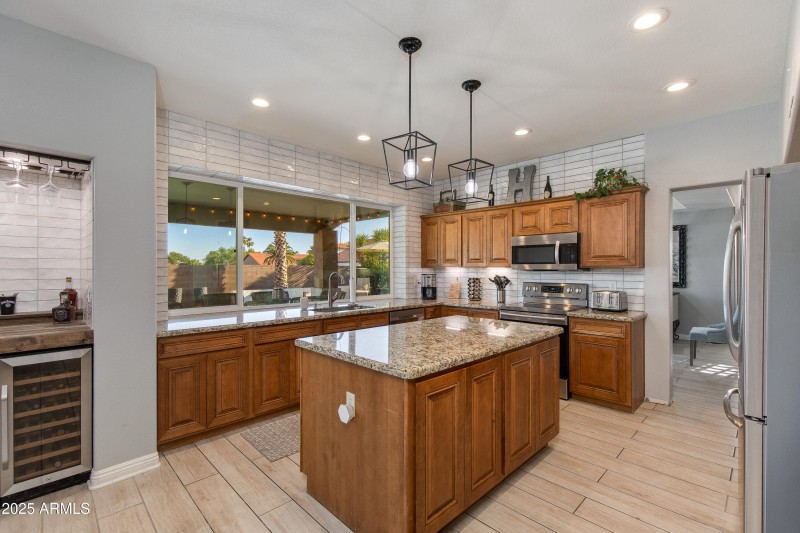 Spacious Gourmet Kitchen