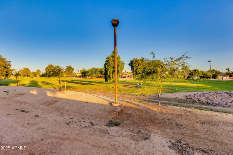 Expansive Greenbelt Views