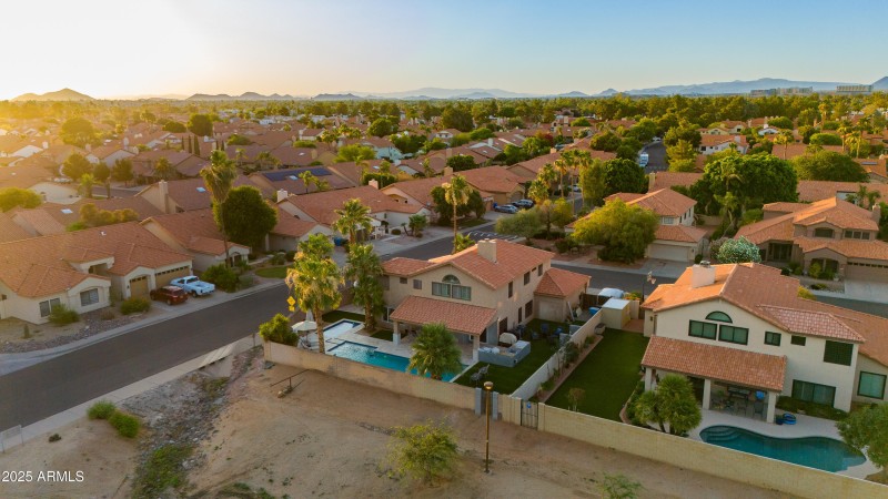 Sunset Over Scottsdale Home