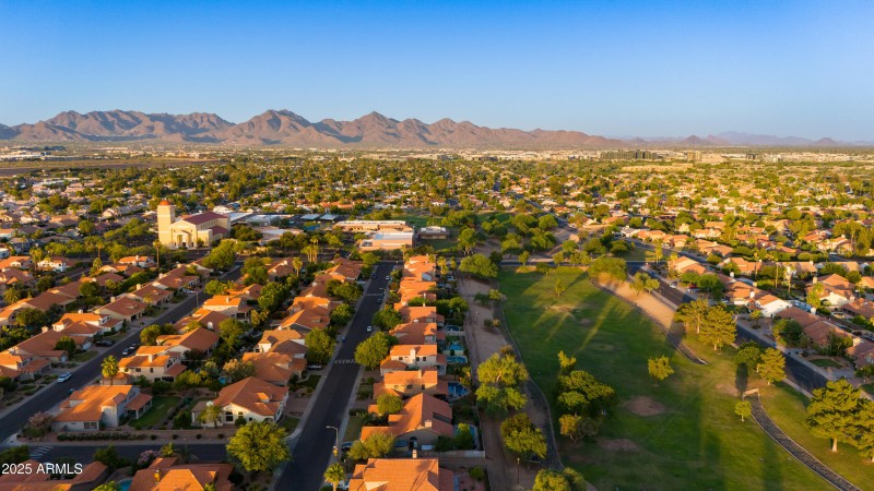 Scenic Neighborhood & Mountains