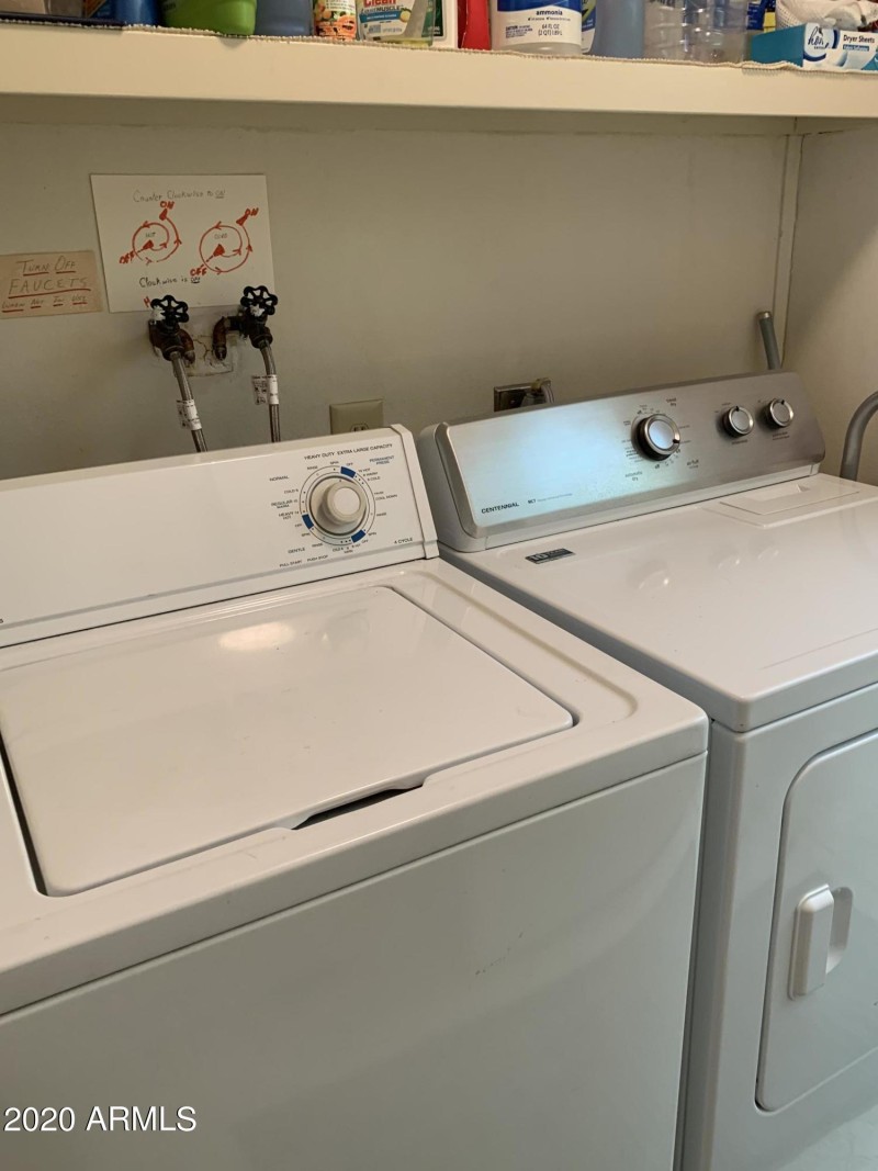 WASHER & DRYER IN UNIT