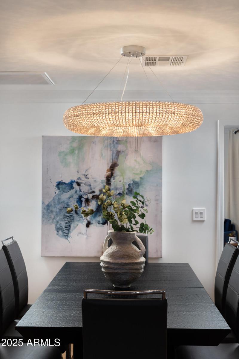 CUSTOM HALO CHANDELIER