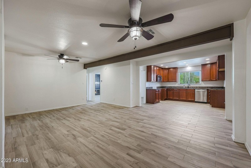 Kitchen and Dining Area