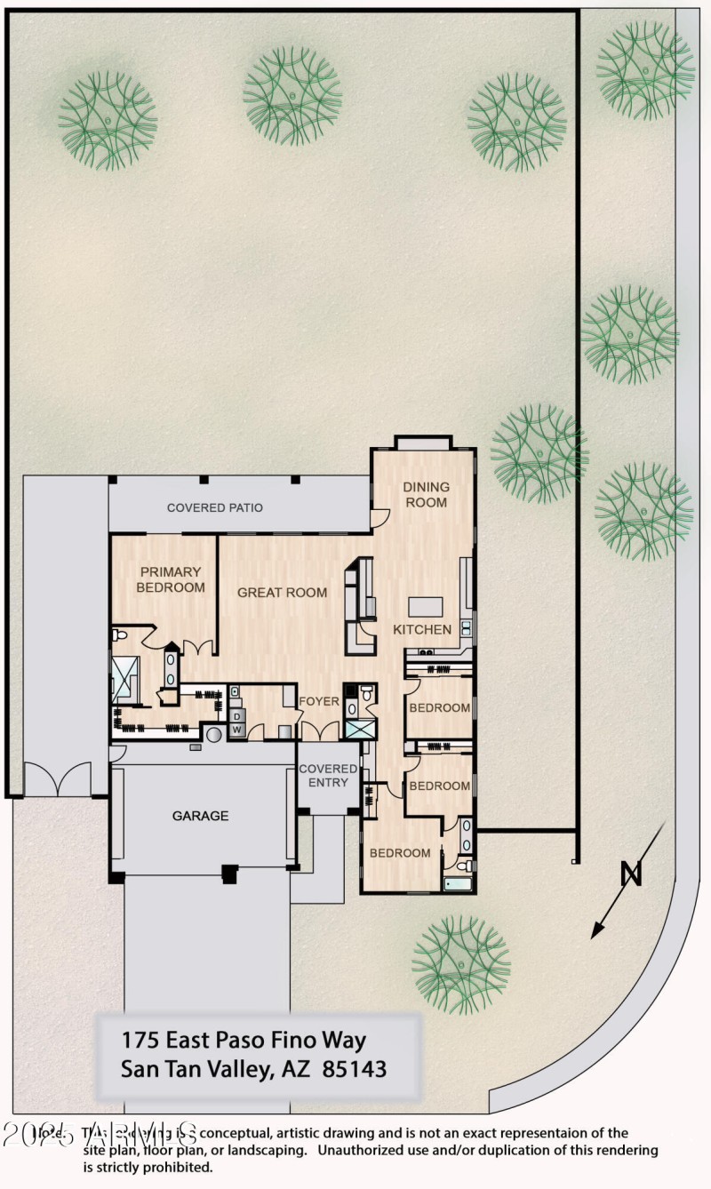 Floor / Site Plan Rendering