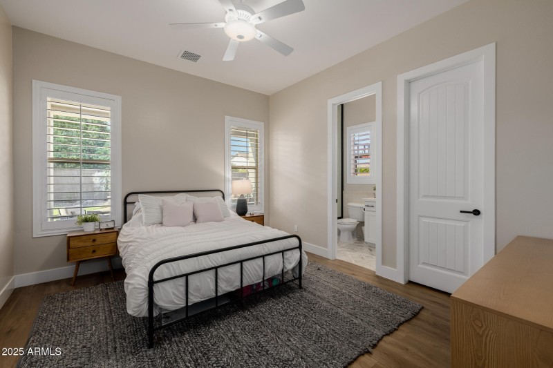 DOWNSTAIRS bedroom/bathroom