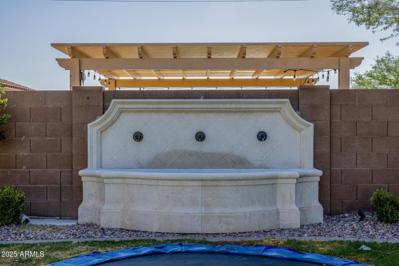 cantera stone fountain