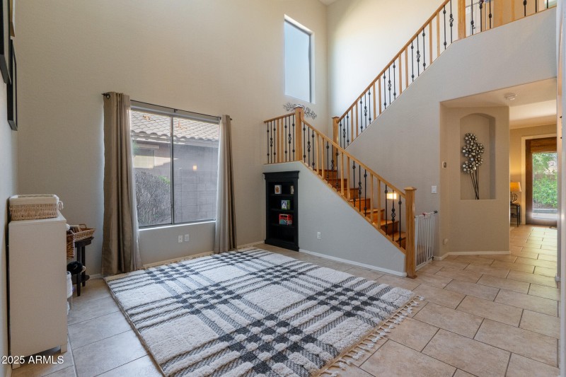 Formal entry living room