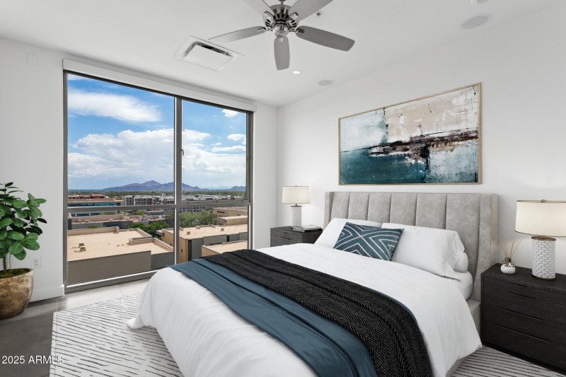 Virtually Staged Guest Suite