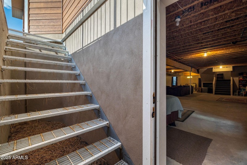 Basement outside Entrance