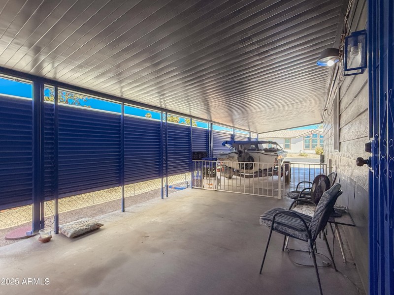 Outdoor sitting area